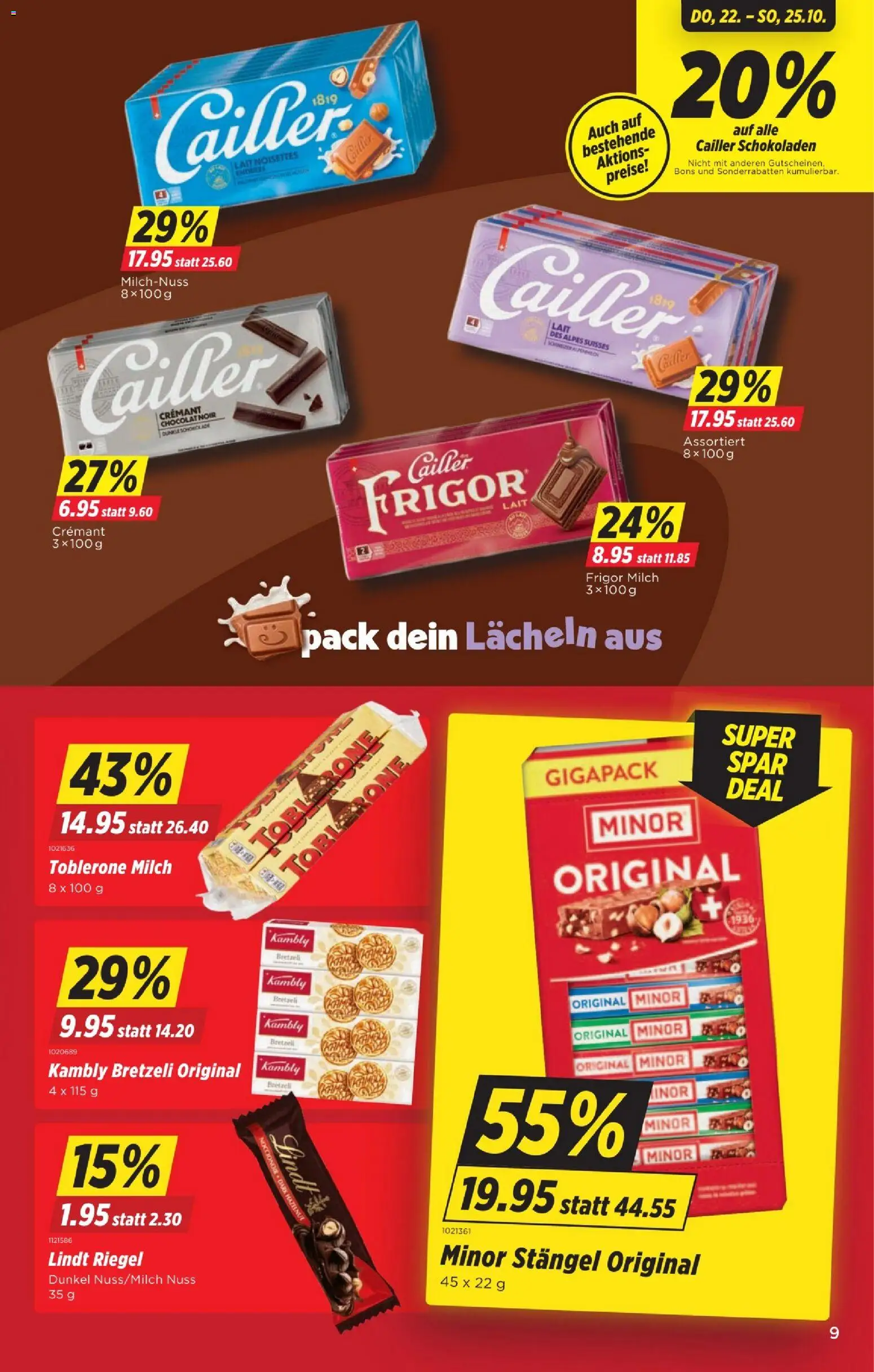 Denner aktionen – gültig ab 22.10.2026 | Seite: 9