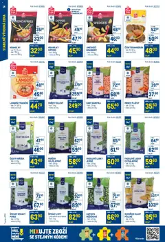 Náhled letáku Makro leták - Stabilně výhodná cena od 18.05.2026 | Strana: 14 | Produkty: Fazolové lusky, Špenát, Hrášek, Chřest