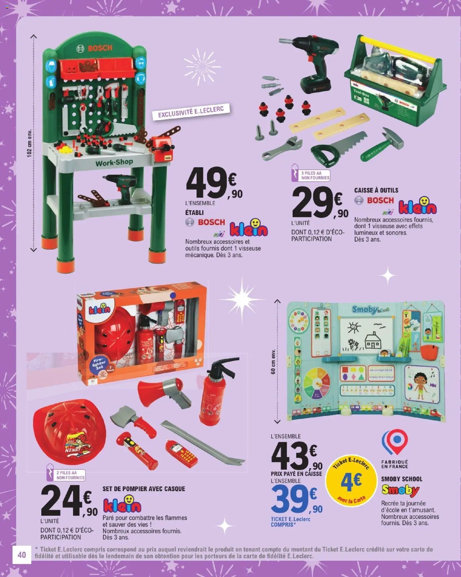 {H1} | Page: 40 | Produits: Piles AA, Outils, Piles, Casque