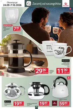 Pogląd oferty "Selgros cash&carry gazetka - Home deco" - ważna od 24.09.2026 | Strona: 13 | Produkty: Szklanka, Szklanka termiczna, Dzbanek, Czajnik