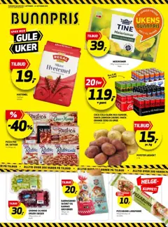 Forhåndsvisning av Bunnpris kundeavis gyldig fra 07/09/2026