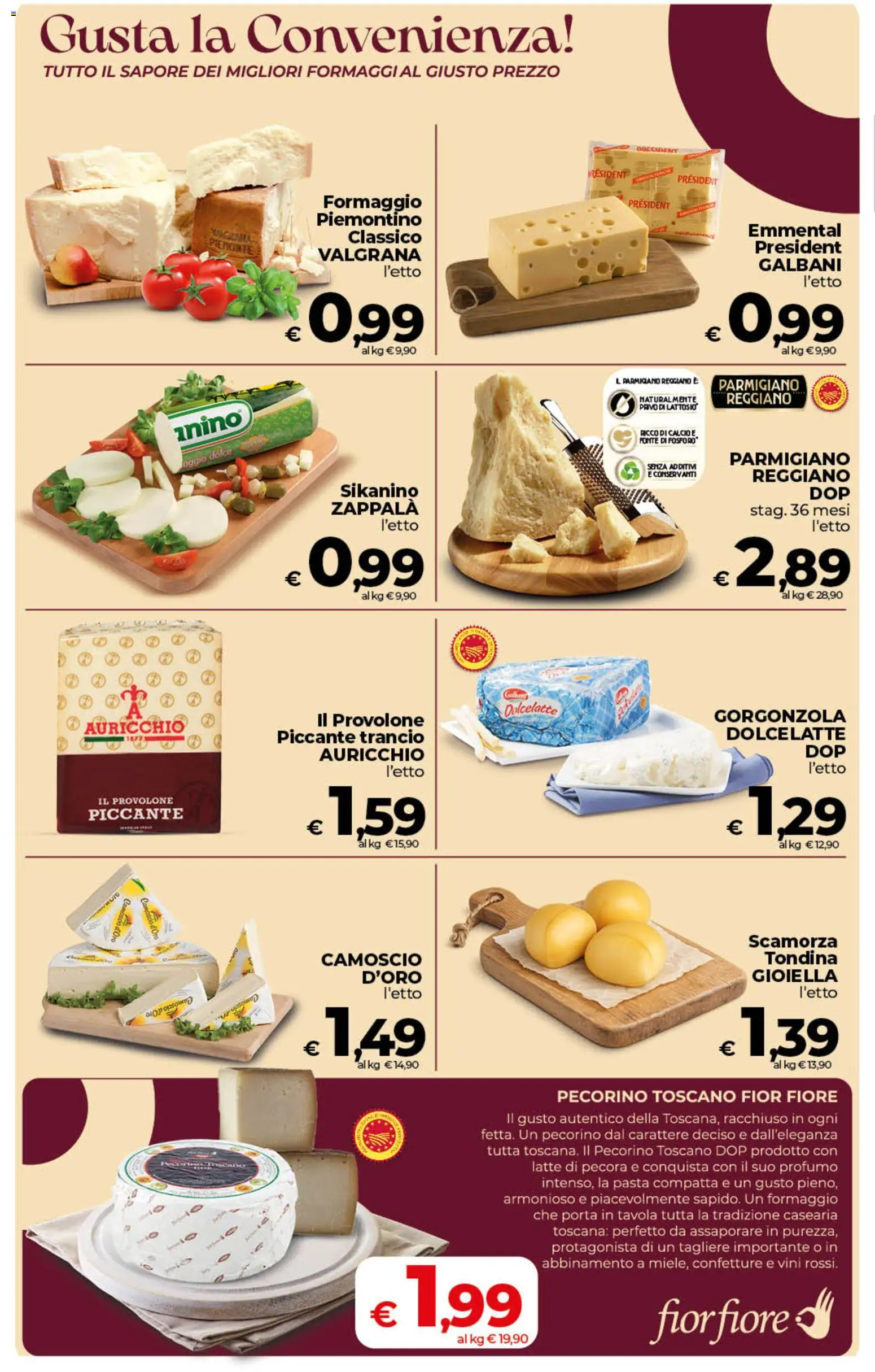 Volantino COOP del 13/10/2026 | Pagina: 10 | Prodotti: Provolone, Porta, Formaggio, Tagliere