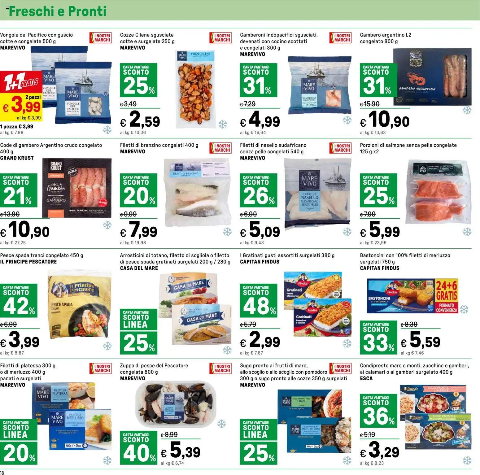 Volantino Iper del 04.06.2026 | Pagina: 18 | Prodotti: Patate, Calamari, Griglia, Arrosticini