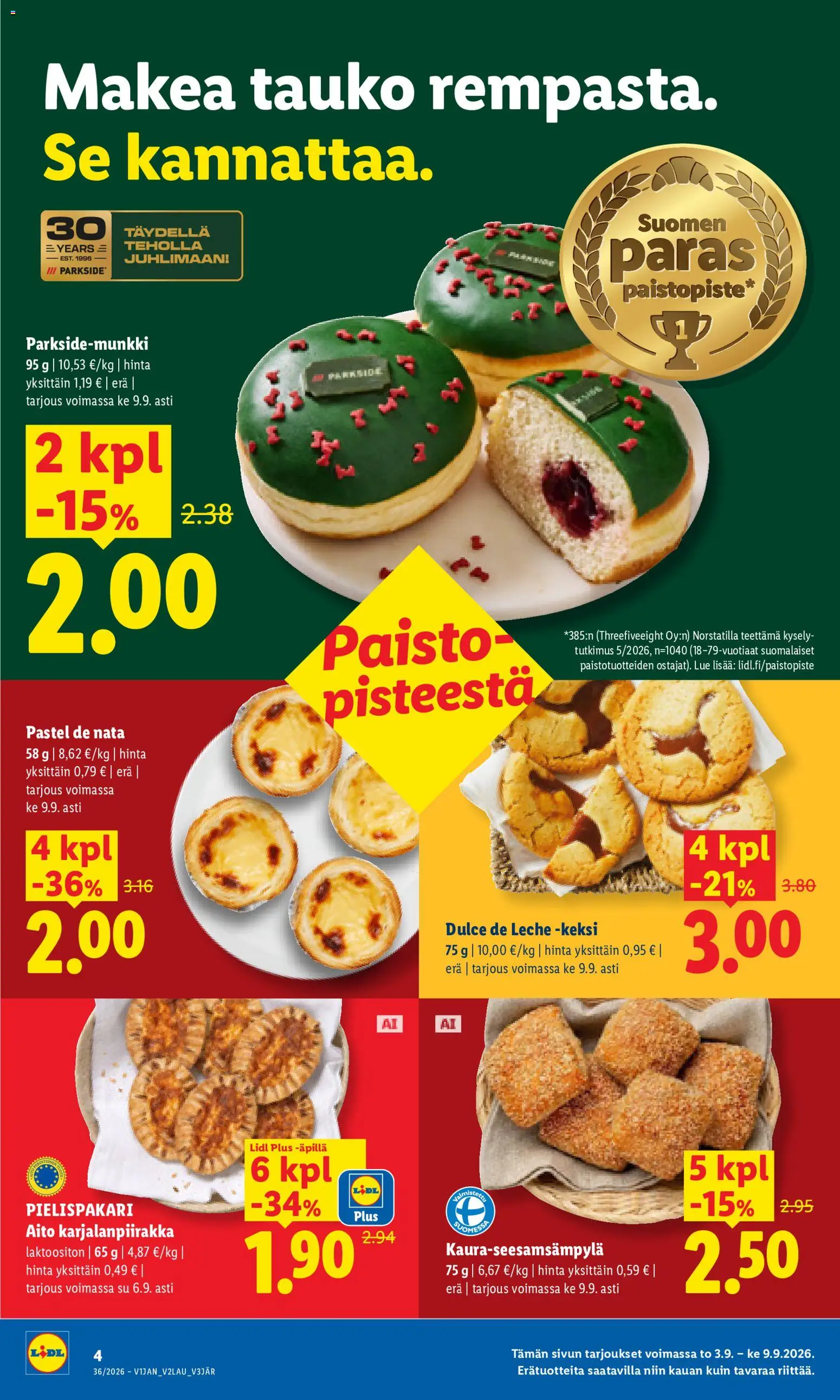 Lidl tarjoukset - Helsinki – voimassa 03/09/2026 alkaen | Sivu: 4