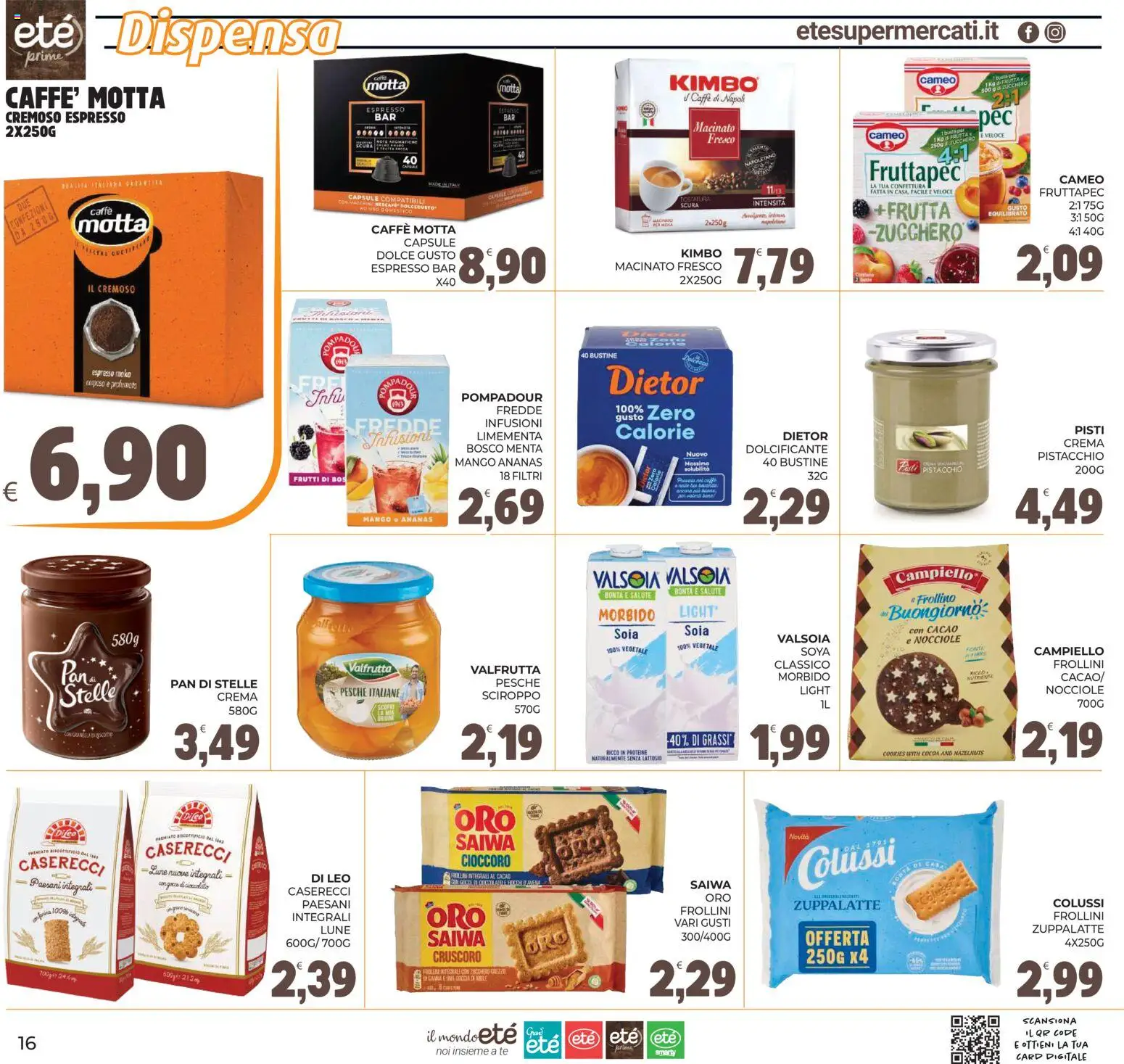 Volantino Eté del 02.06.2026 | Pagina: 16 | Prodotti: Dolcificante, Frutta, Mango, Ananas