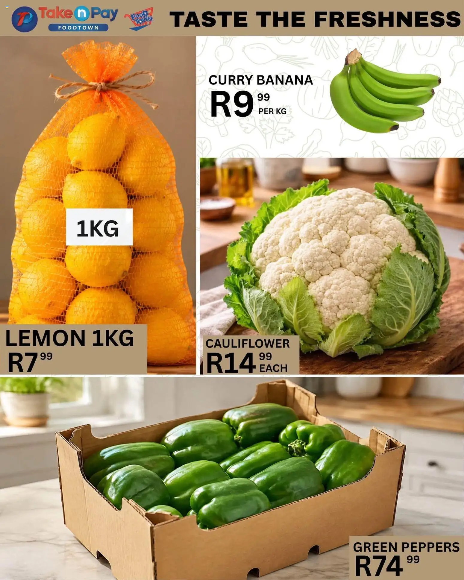 New Take n Pay catalogue – valid from 15/09/2026 | Page: 13 | Products: Cauliflower, Lemon