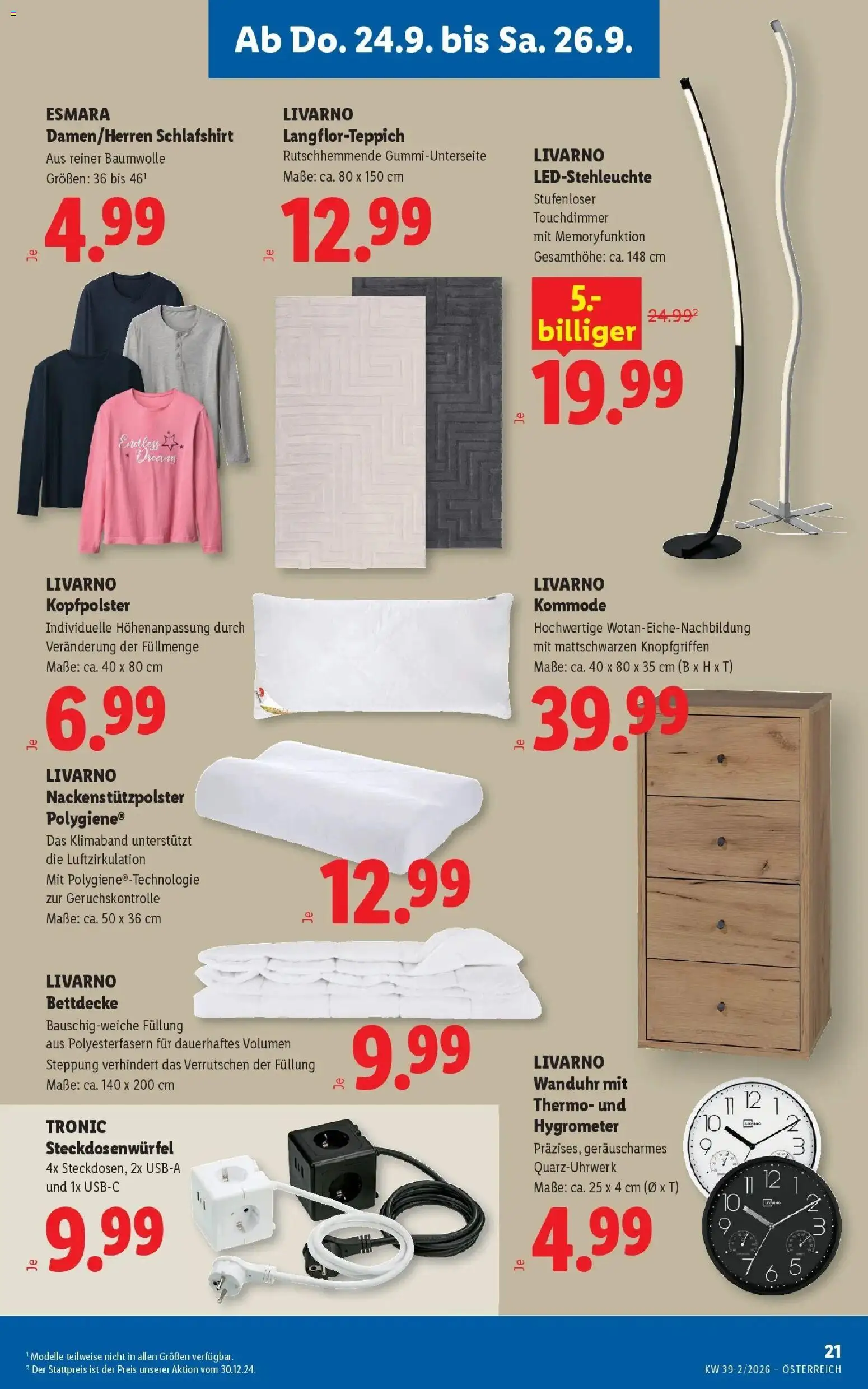 Lidl Flugblatt - Fohnsdorf ab 24.09.2026 - Angebote ab donnerstag | Seite: 25