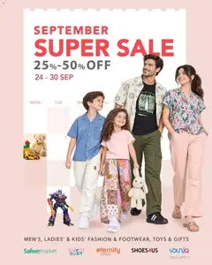 Preview of Safeermarket Super Sale valid from 27 Sep, 2026