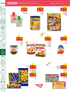 Pré-visualização Recheio folheto válido de 01/09/2026 | Página: 18 | Produtos: Banana, Nutella, Leite, Creme