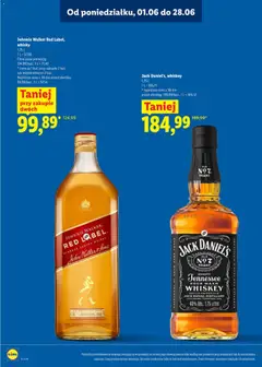 Pogląd oferty "Johnnie Walker Red Label, whisky, Red Label whisky in a 1.75 L bottle." - ważna od 01.06.2026 | Strona: 14