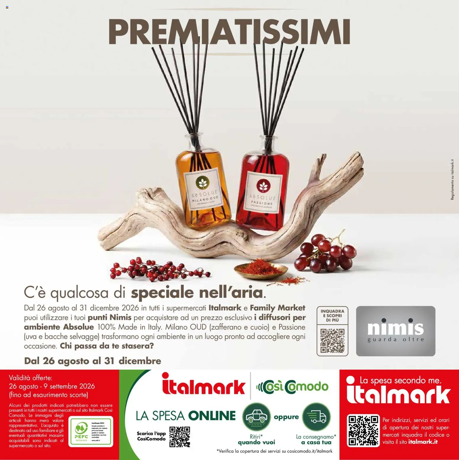 Volantino Italmark del 26/08/2026 | Pagina: 35 | Prodotti: Tè, Uva