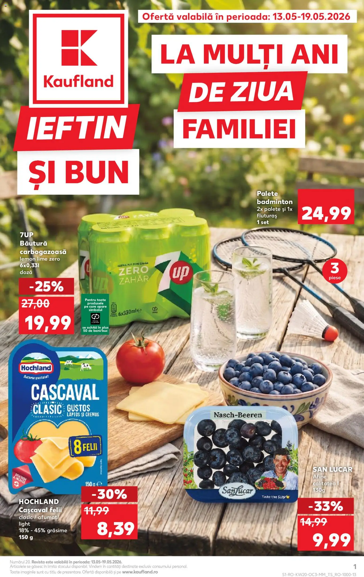 Kaufland RO akciós ujság - amely érvényes a következő dátumtól: 13.05.2026 | Oldal: 1 | Termékek: Lime