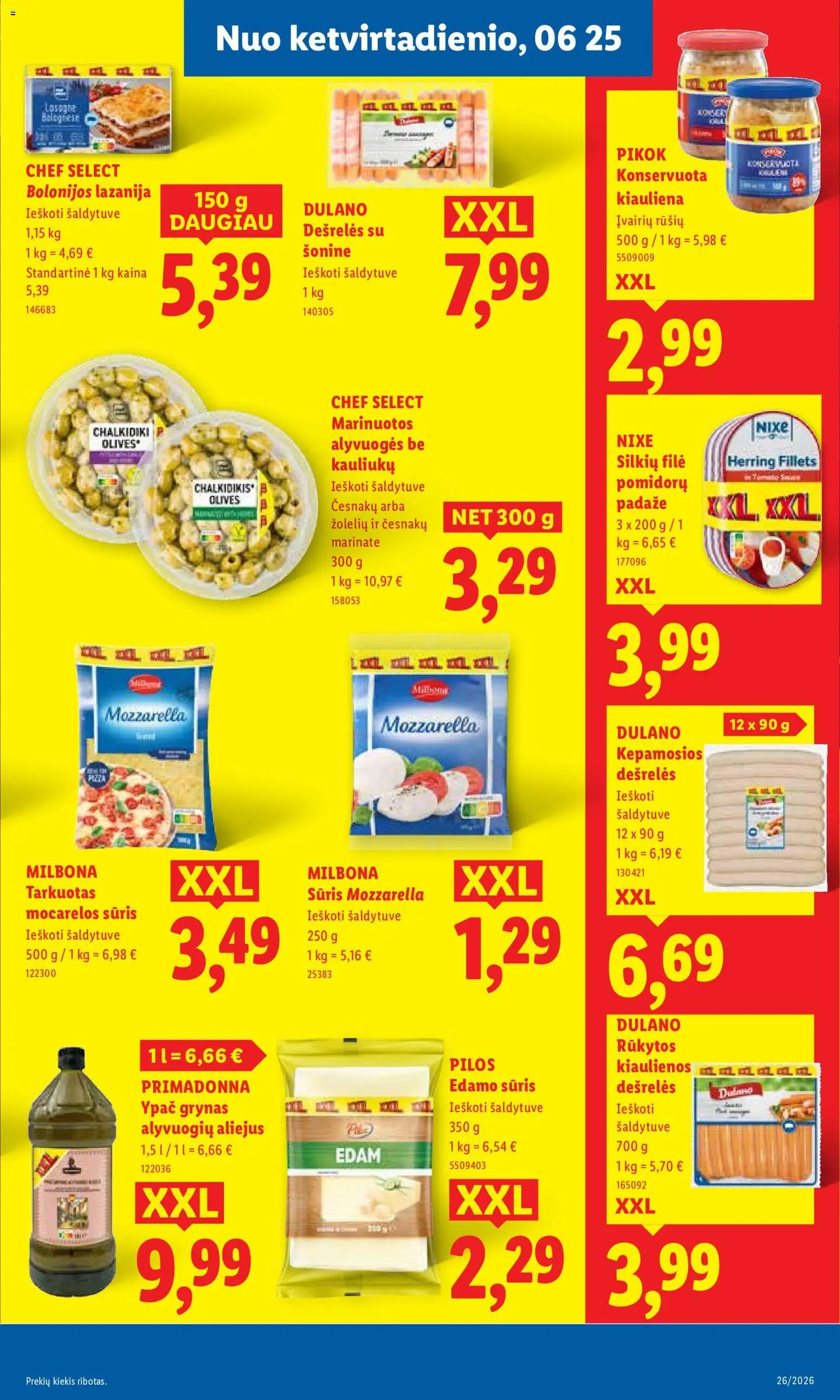 LIDL akcijos nuo 2026.06.22 | Puslapis: 25