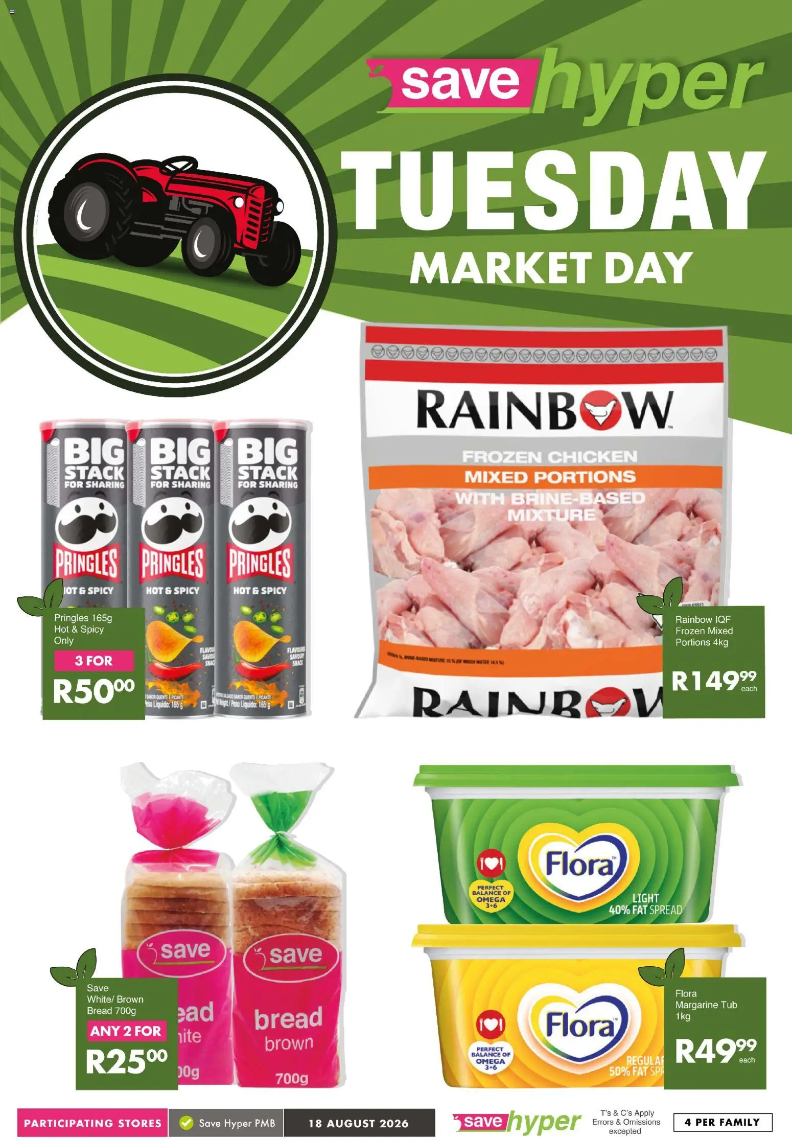 New Save catalogue – valid from 18/08/2026 | Page: 9 | Products: Spread, Light, Bread, Fat spread