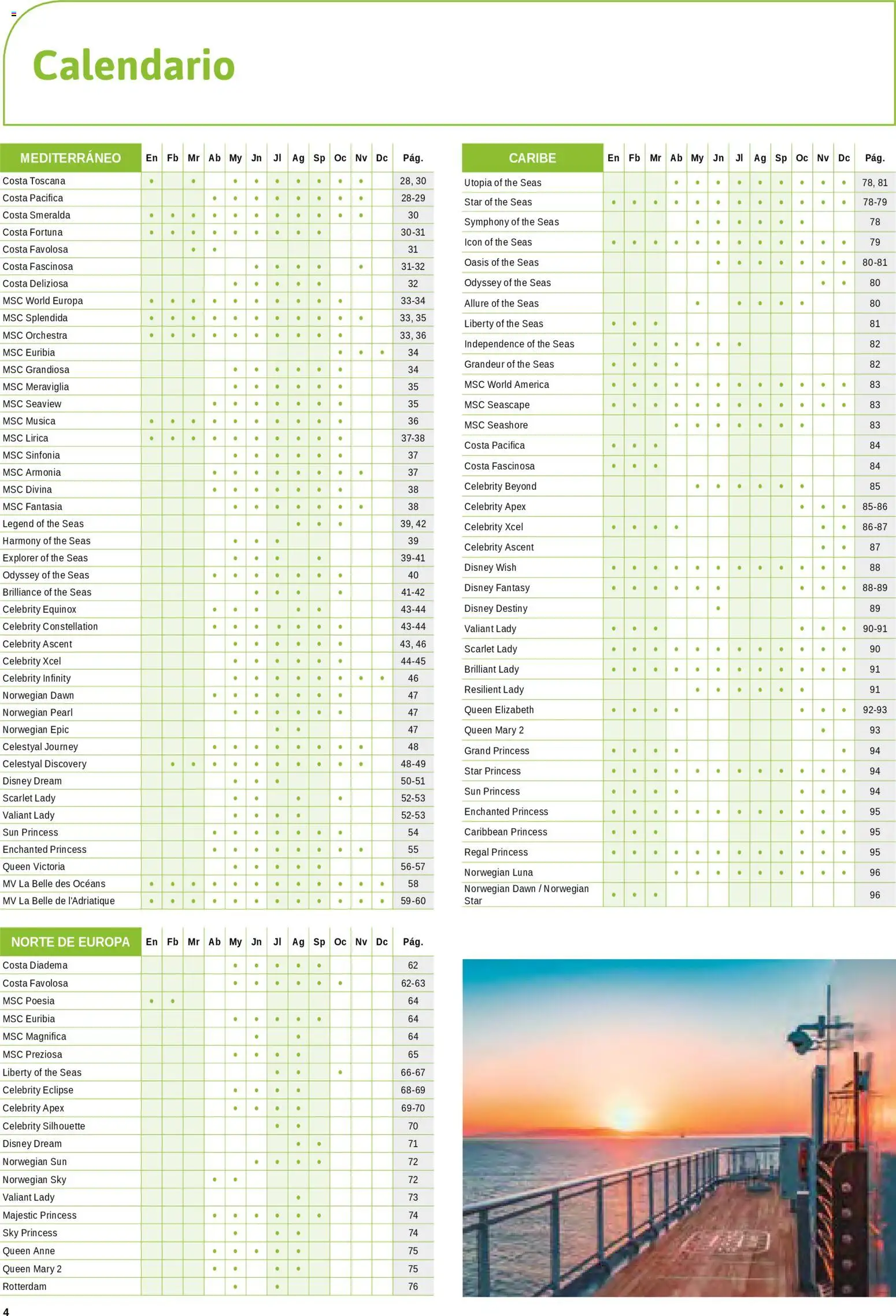 Viajes El Corte Inglés Cruceros marítimos │ válido desde el 01/01/2026 | Página: 5