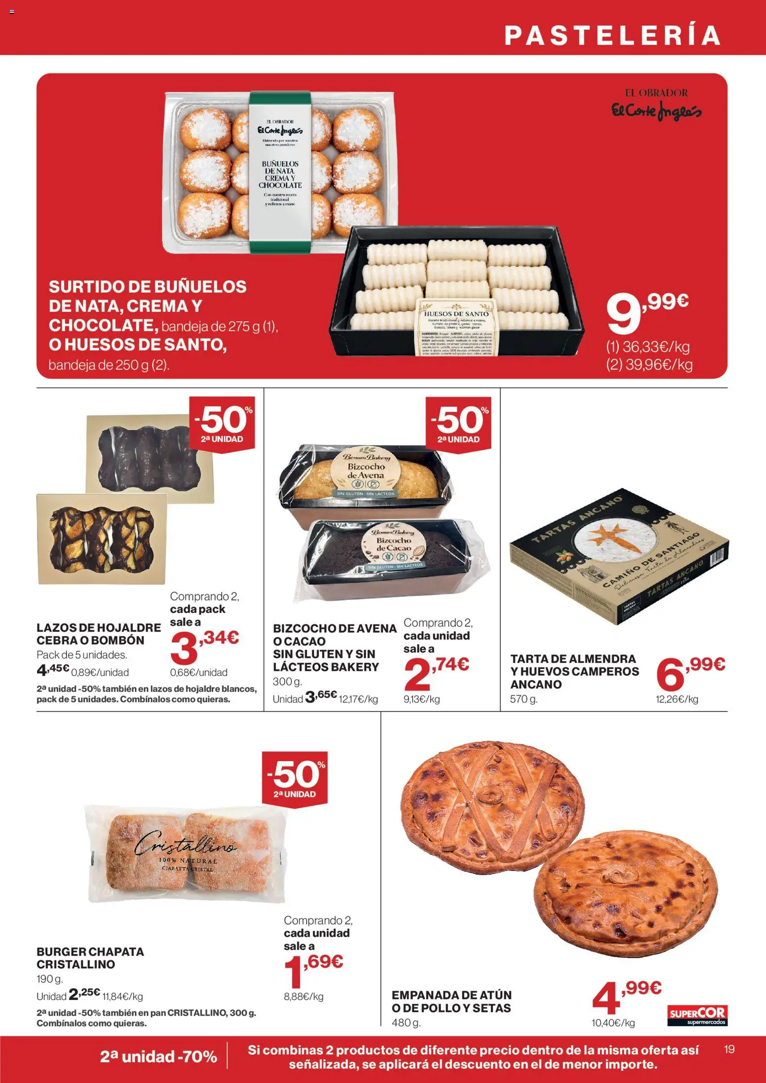 Supercor Canarias │ válido desde el 28/10/2026 | Página: 19 | Productos: Chocolate, Limón, Bizcocho, Cacao