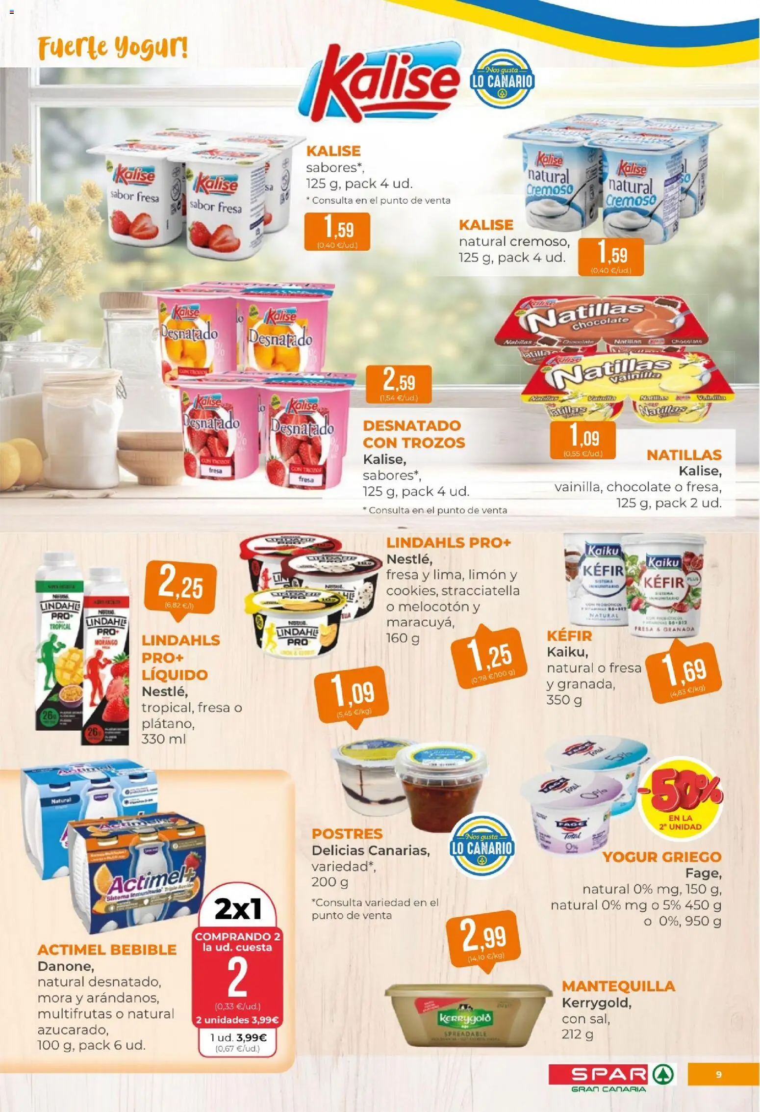 Spar - folleto │ válido desde el 15.05.2026 | Página: 9 | Productos: Yogur, Chocolate, Μαγειρική εστία, Συσκευή ροής