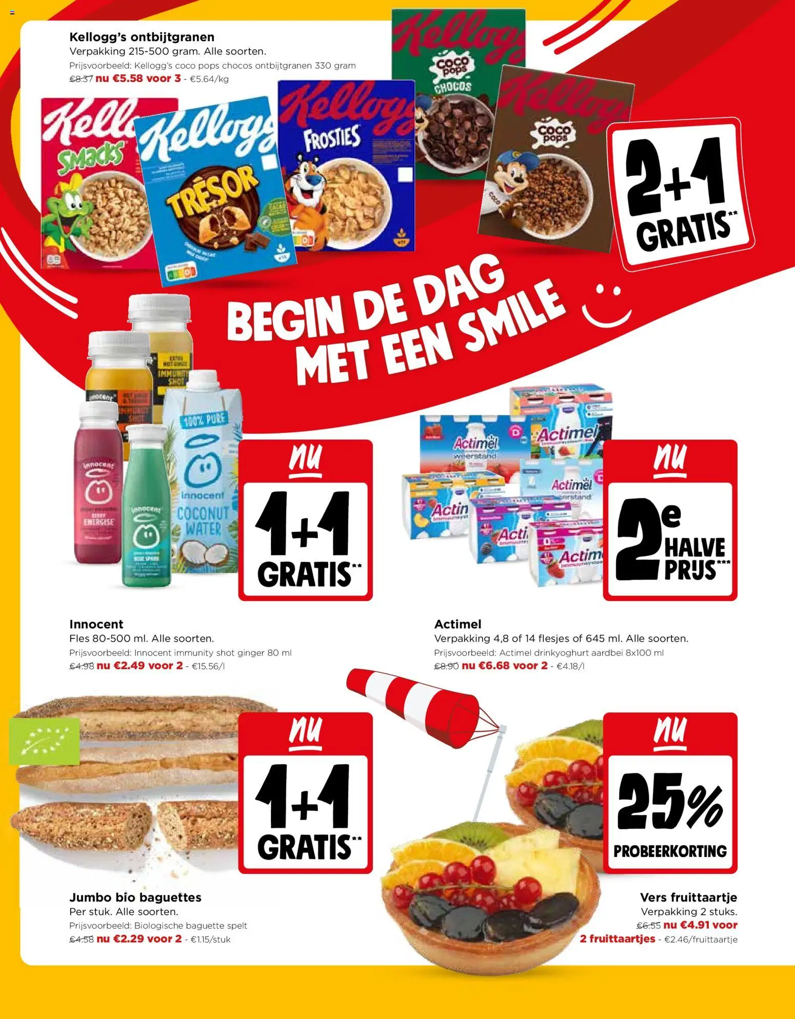 {H1} | Pagina: 2 | Producten: Fles, Baguette, Aardbei