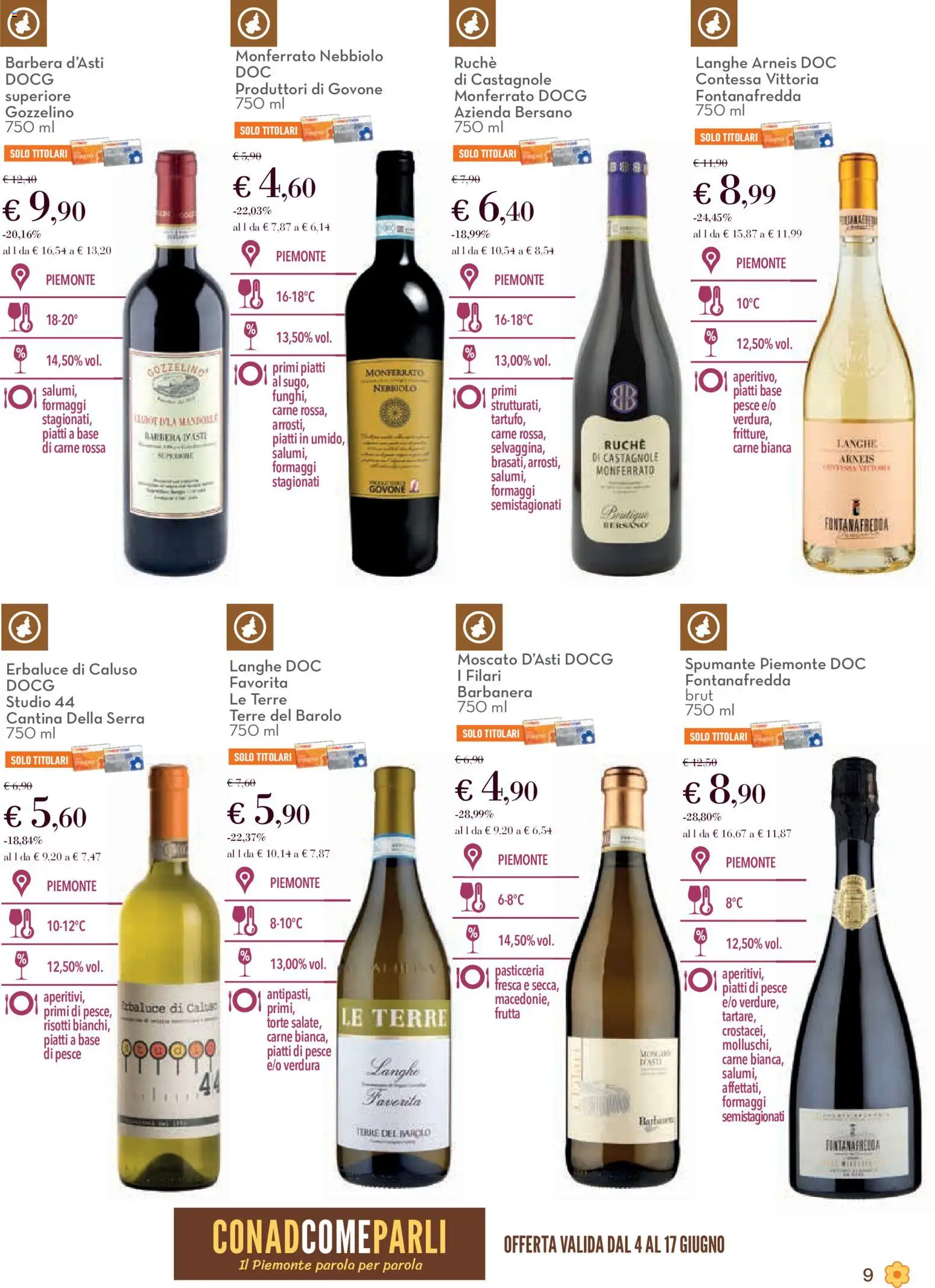 Volantino Conad del 04.06.2026 | Pagina: 9