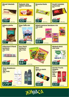 ŽINASA katalog - pregled ŽINASA kataloga - važi od 01.05.2026 | Strana: 7 | Proizvode: Šampon, Balzam, Gumene bombone, Mlečna čokolada
