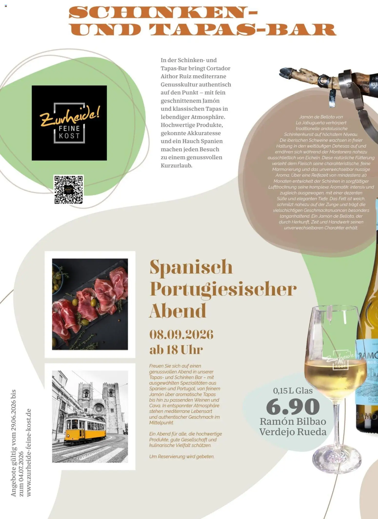 Edeka Zurheide Prospekt – gültig ab 29.06.2026 | Seite: 6 | Produkte: Schinken, Fleisch, Uhr