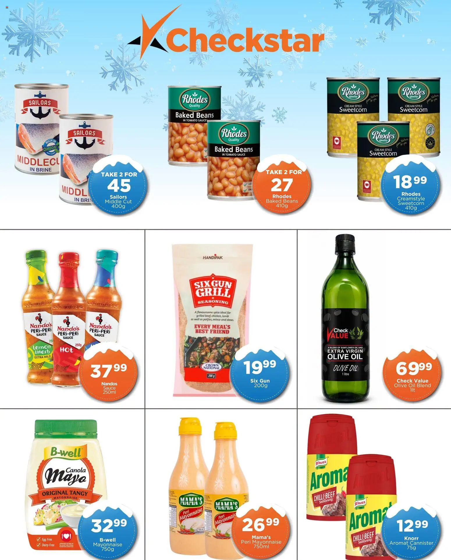 New Check Star catalogue – valid from 12/08/2026 | Page: 2 | Products: Beans, Grill, Beef, Mayonnaise