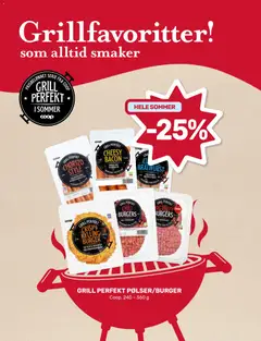 Forhåndsvisning av Coop Marked kundeavis gyldig fra 15.06.2026 | Side: 6 | Produkter: MP3-плеєр, Kylling, Pølser, Grill