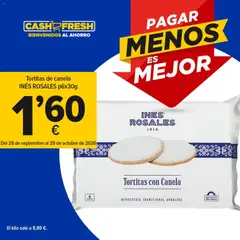 Vista previa Cash Fresh Encuentra tus favoritos con nuestros precios válido desde el 28/09/2026