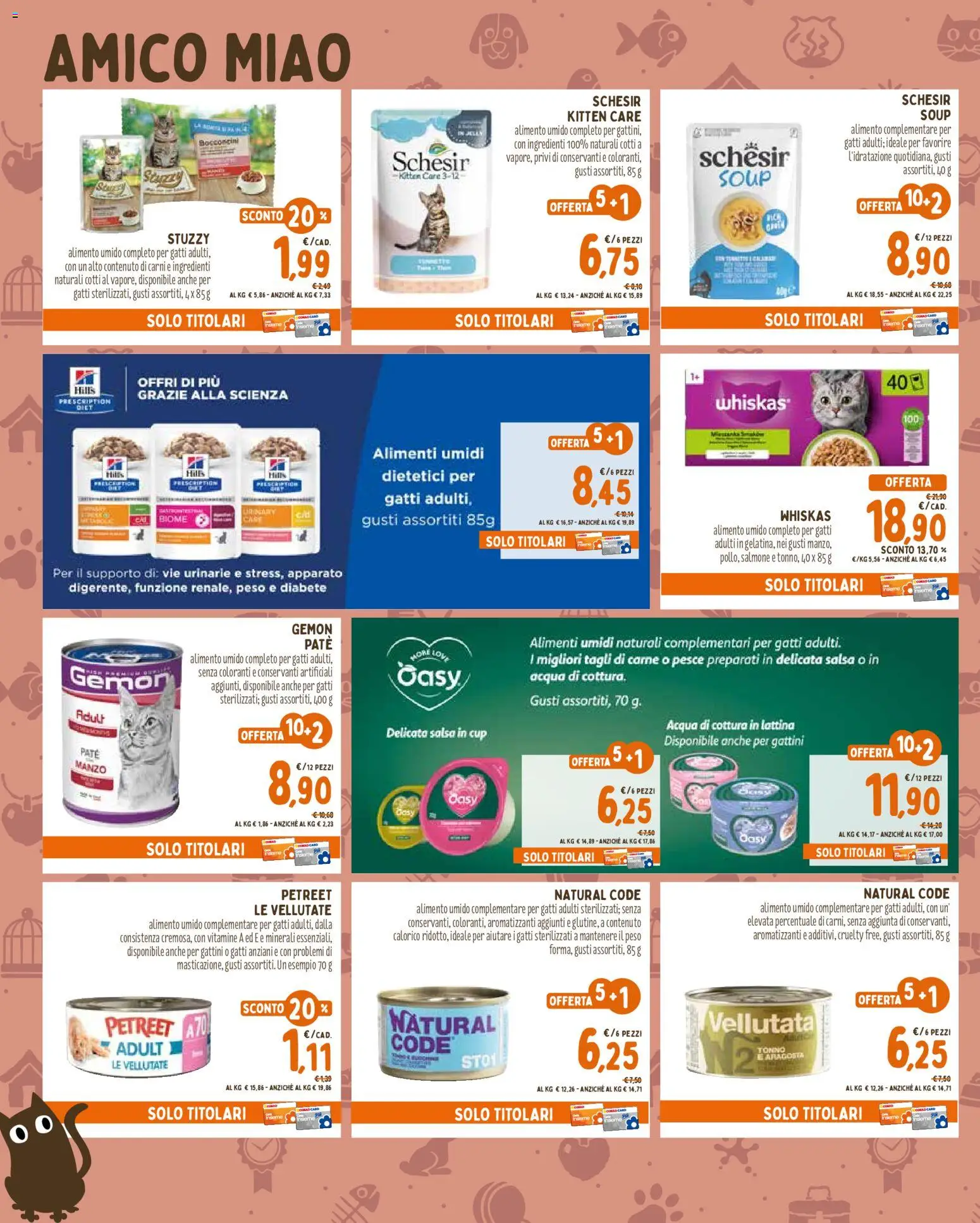 Volantino Conad del 08/10/2026 | Pagina: 4 | Prodotti: Paté, Salmone, Manzo, Carne