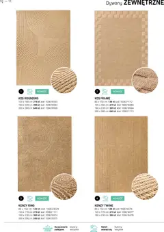 Pogląd oferty "Komfort gazetka - Katalog dywanów" - ważna od 17.03.2026 | Strona: 10 | Produkty: Dywan, Dywany