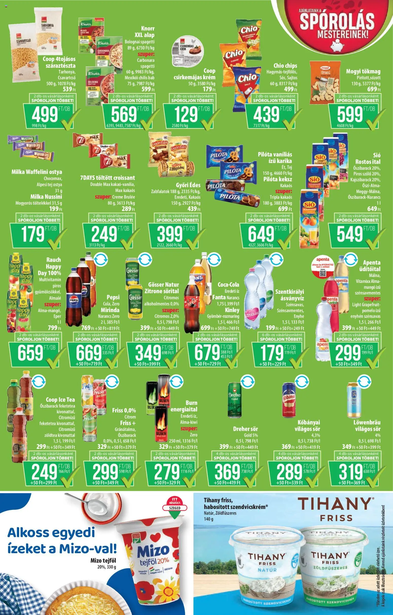 COOP akciós ujság - amely érvényes a következő dátumtól: 2026.07.30. | Oldal: 5 | Termékek: Pomelo, Tihany, Narancs, Keksz