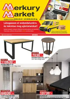 Merkury Market akciós újság - amely érvényes a következő dátumtól: 01.06.2026