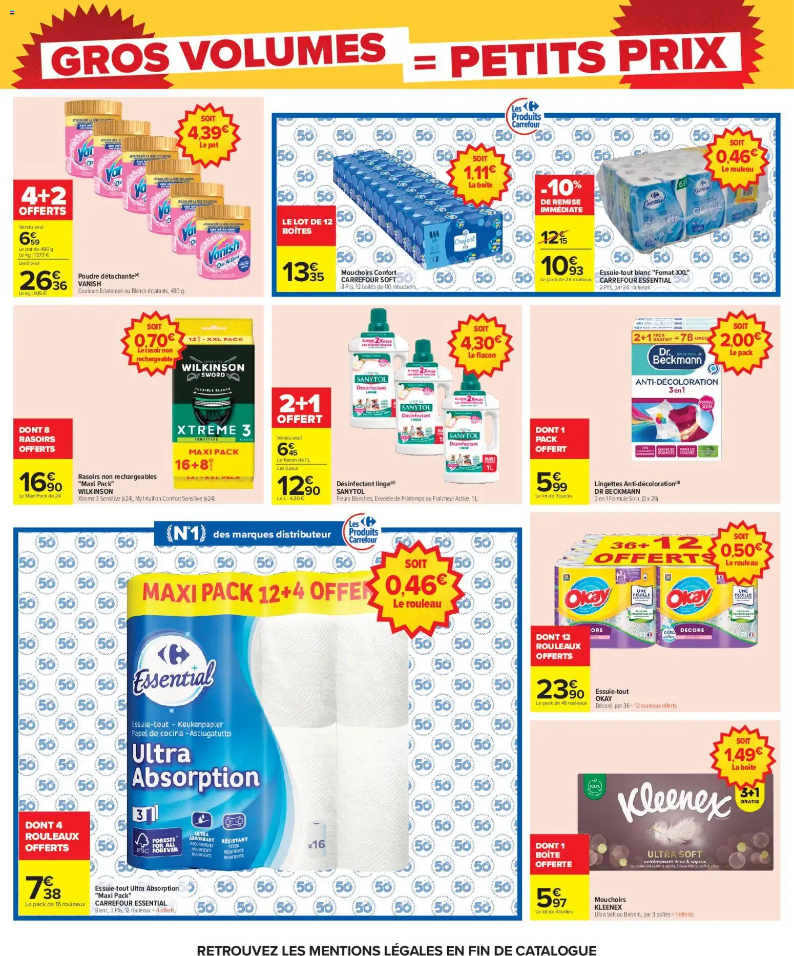 {H1} | Page: 26 | Produits: Vanish, Essuie-tout, Rouleau, Distributeur