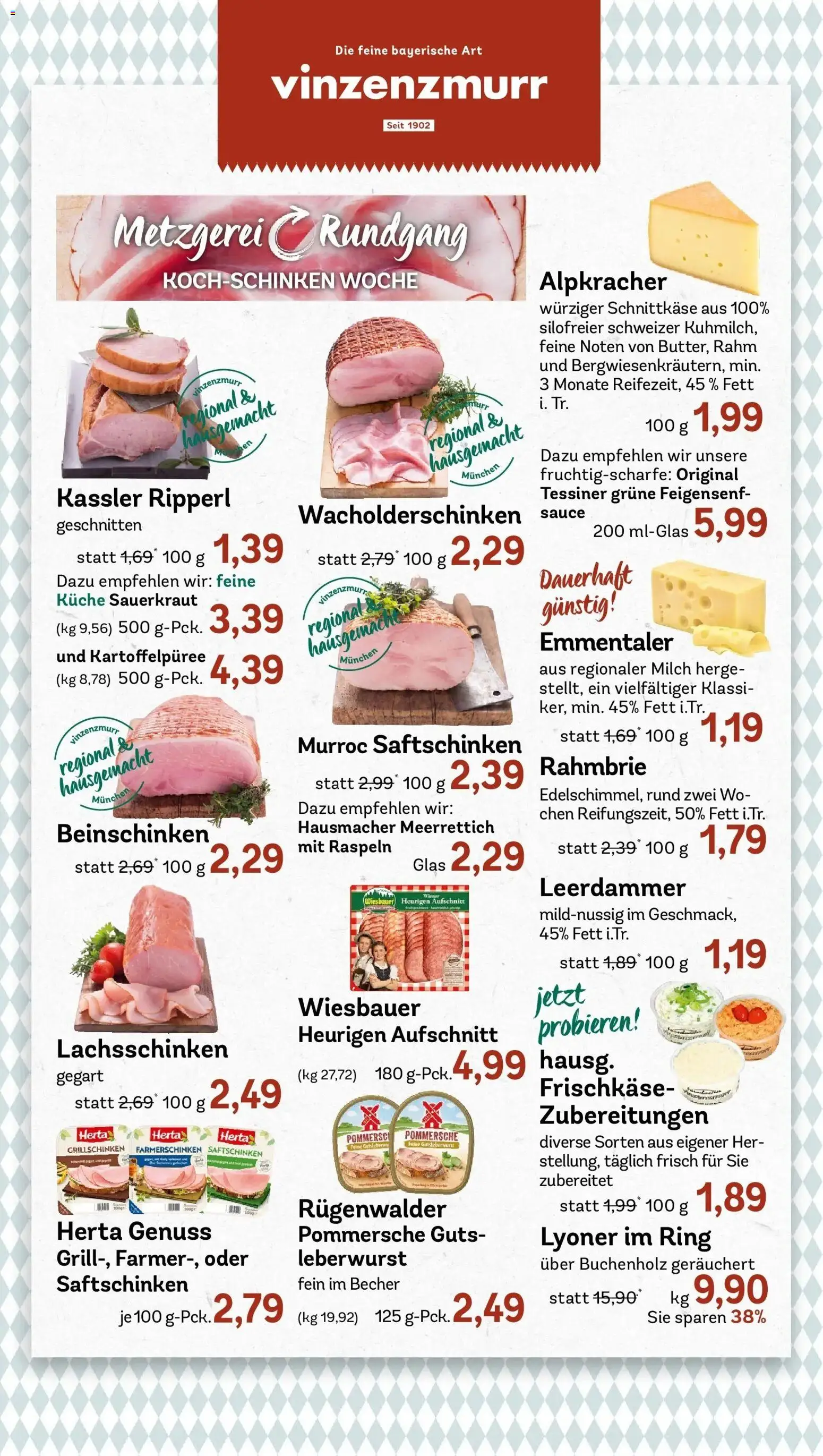 Rewe Prospekt Bad Tölz – gültig ab 27.07.2026 | Seite: 9 | Produkte: Milch, Küche, Leerdammer, Frischkase