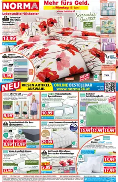 Norma Flugblatt ab 15.06.2026 gültig