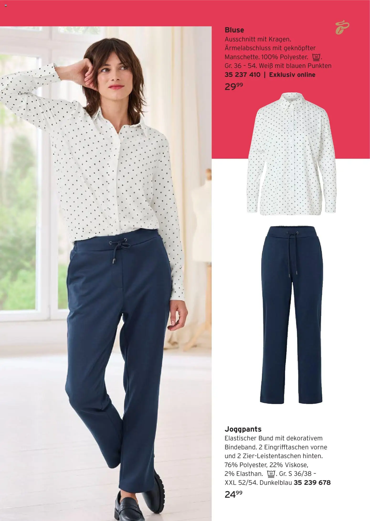 Prospekt Tchibo Zeitlose Looks & Kreative Helfer – gültig ab 12.08.2026 | Seite: 21 | Produkte: Bluse
