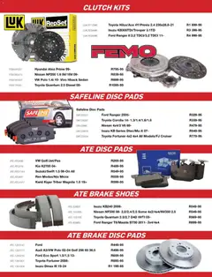 AutoZone specials catalogue – valid from 23/07/2026 | Page: 11 | Products: Pads