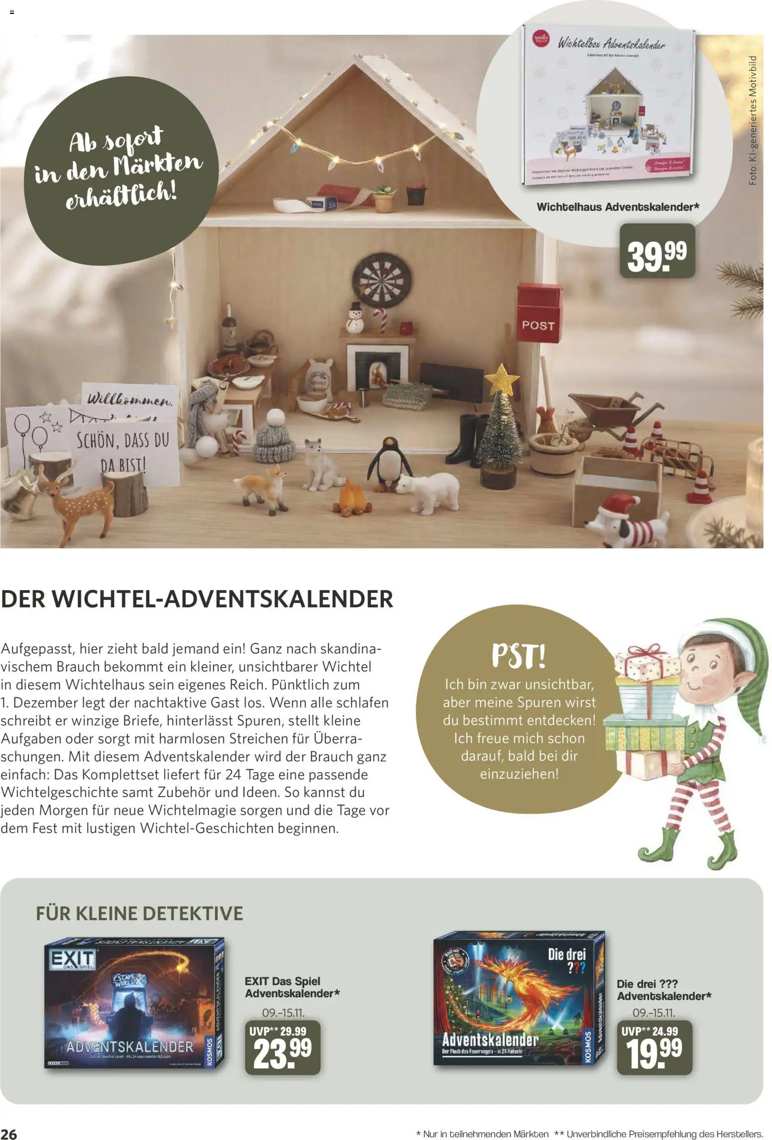 Famila Nordwest myTime November 2026 – gültig ab 26.10.2026 | Seite: 26 | Produkte: Spiel