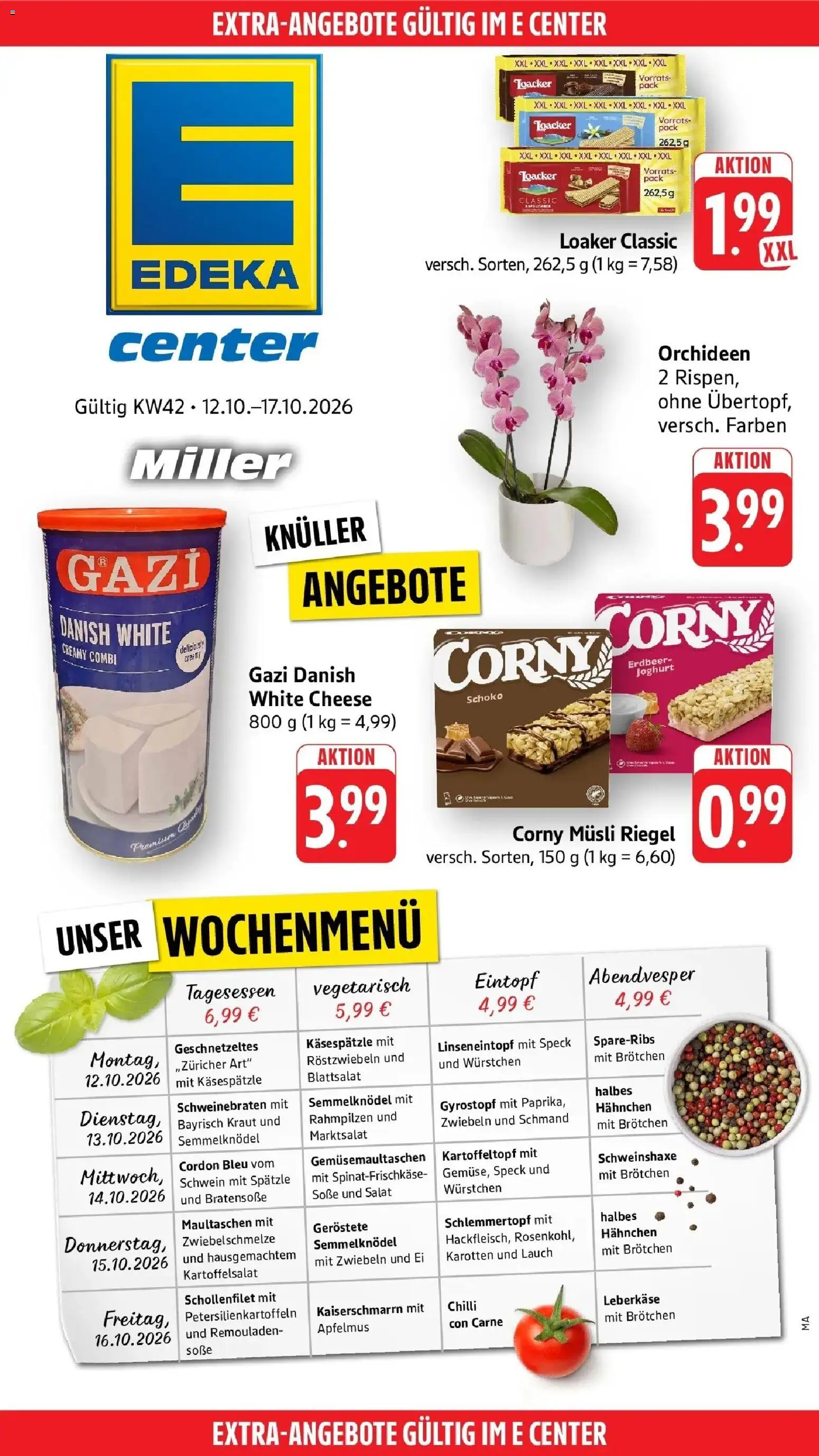 Edeka Prospekt Aalen (ab 12.10.2026) » Angebote Online | Seite: 51 | Produkte: Joghurt, Soße, Lauch, Salat