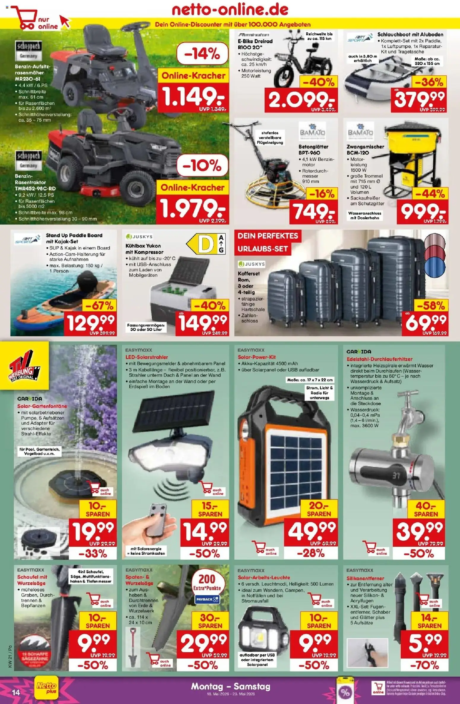 Netto Marken-Discount Prospekt Selb	 – gültig ab 17.05.2026 | Seite: 14