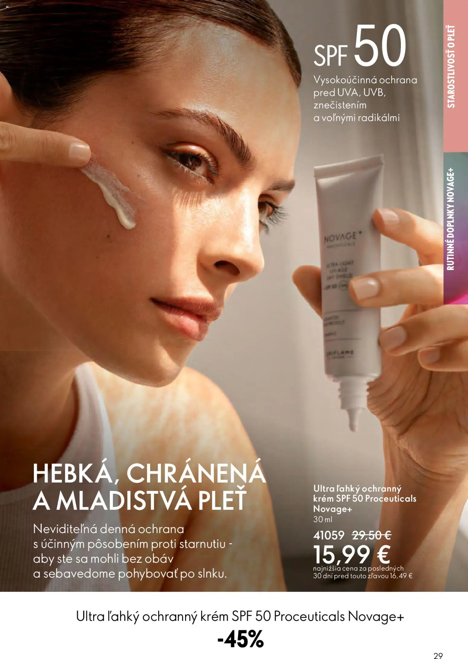 Nové Oriflame akcie – leták je platný od 25.03.2026 | Strana: 29 | Produkty: Krém