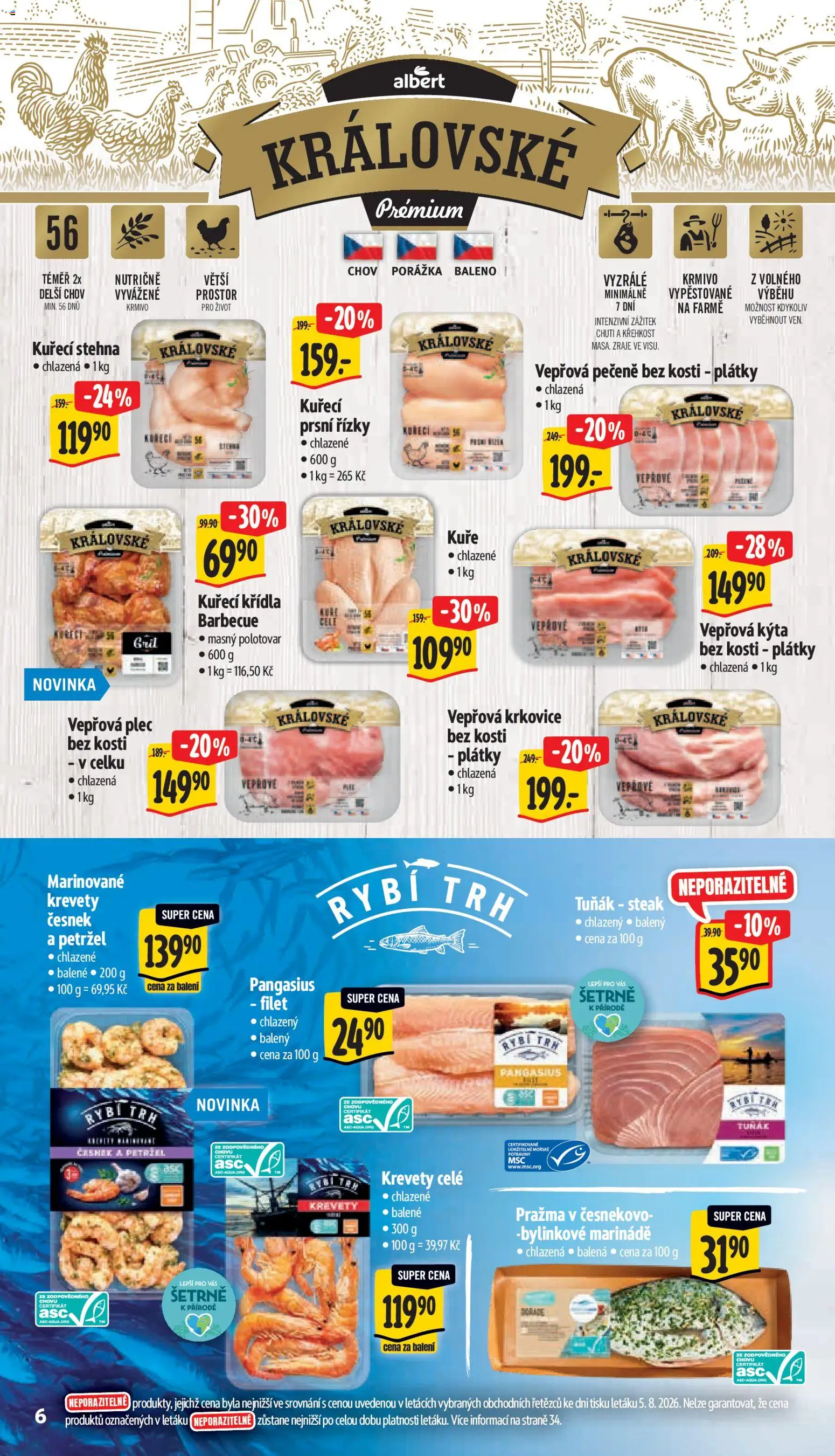 Albert leták - Hypermarket - Strakonice od 12.08.2026 | Strana: 12