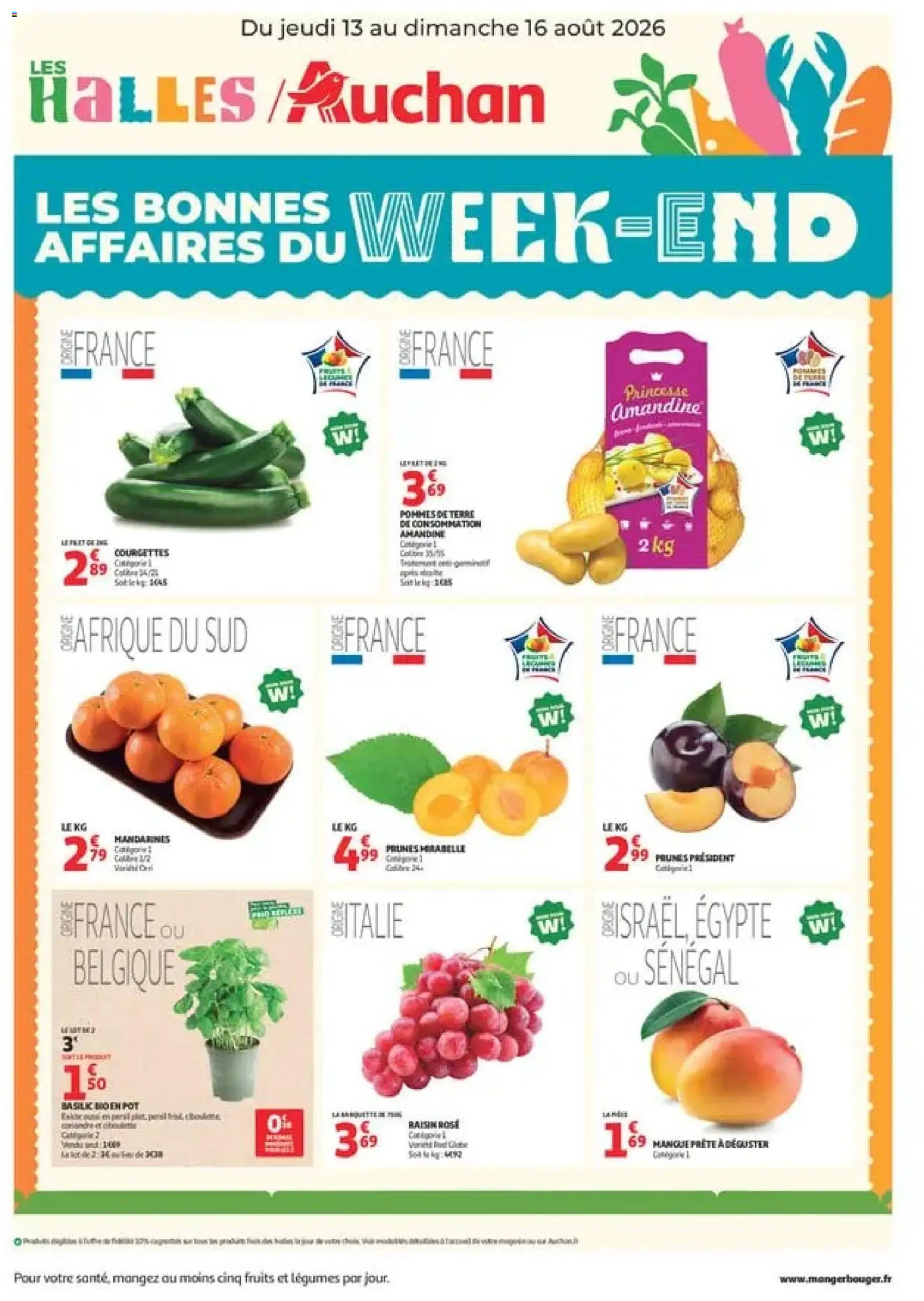 {H1} | Page: 1 | Produits: Mangue, Raisin, Prunes, Fruits