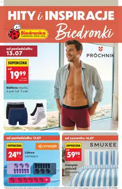 Náhled letáku Biedronka Polsko leták - Hity i inspiracje od 13.07.2026