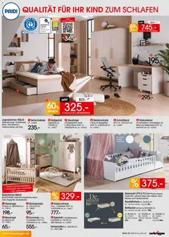 Zurbrüggen Best Deals ab 04.10.2026 gültig | Seite: 23 | Produkte: Kleiderschrank, Lattenrost, Babybett, Rollcontainer
