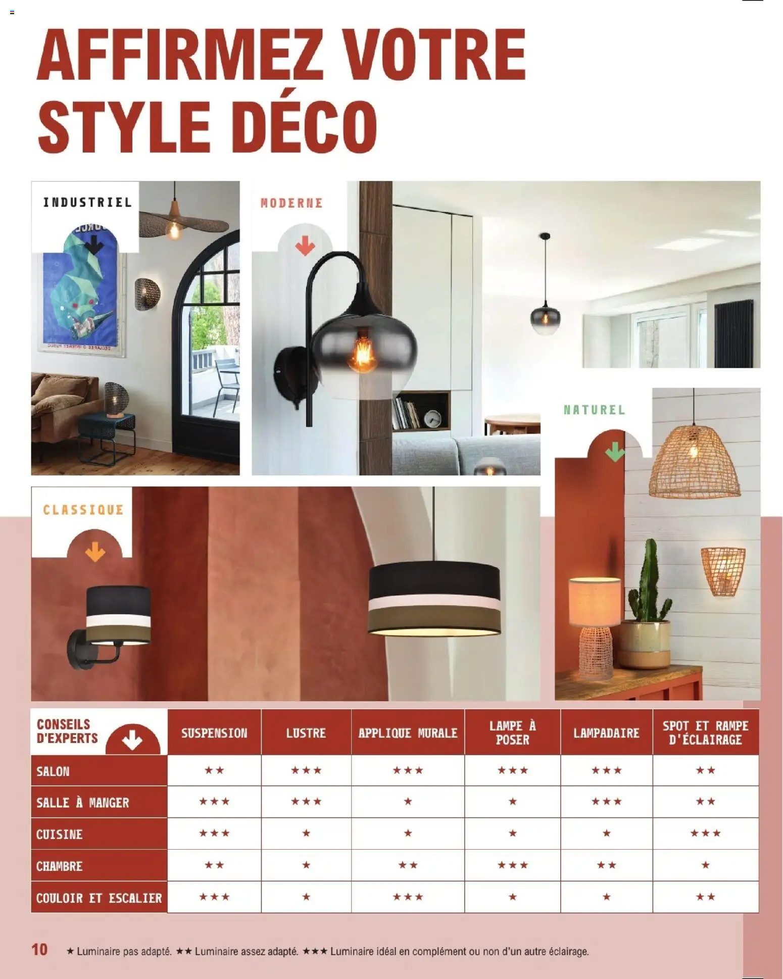 {H1} | Page: 10 | Produits: Lampadaire, Suspension, Lampe