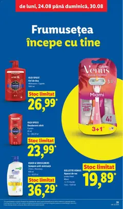 Ofertele Lidl valabile de la 24.08.2026 | Pagină: 31
