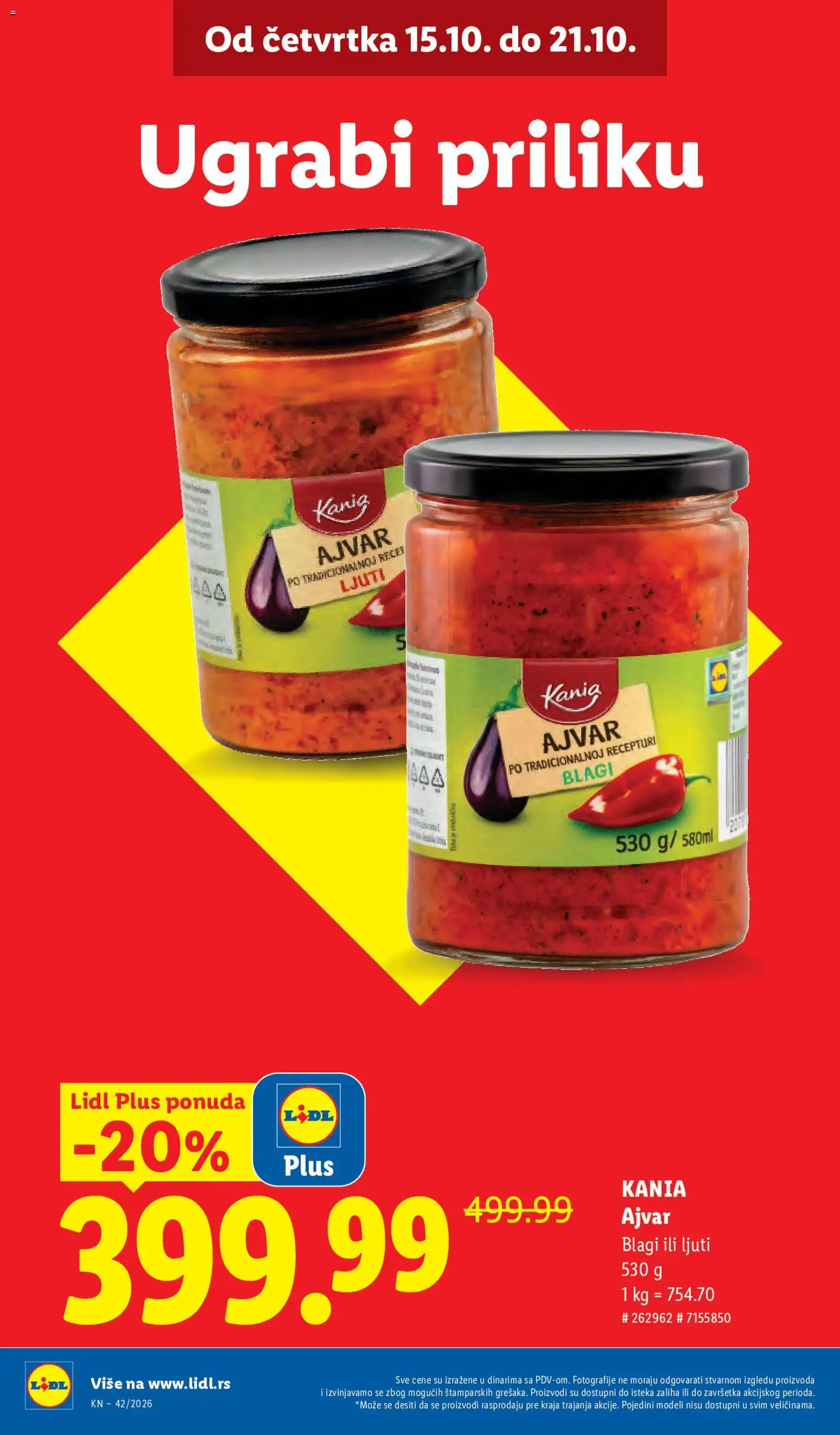 Lidl katalog - važi od 15.10.2026 | Strana: 8
