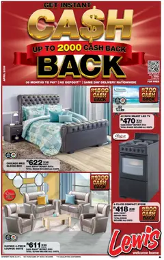 Lewis Stores specials catalogue – valid from 13.04.2026