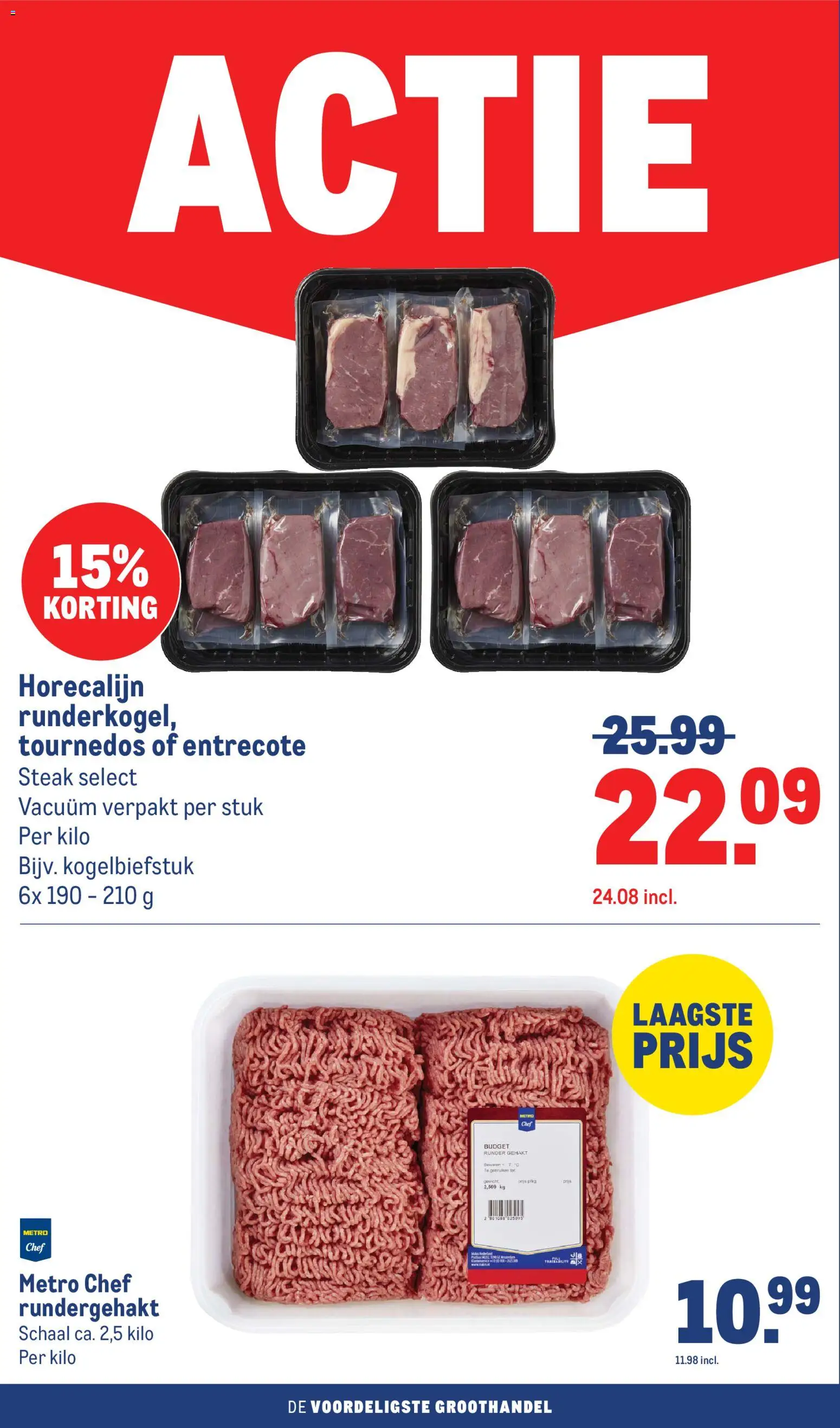{H1} | Pagina: 24 | Producten: Schaal, Steak, Gehakt